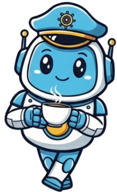 Captain Cha – ein freundlicher Roboter mit einer Teetasse